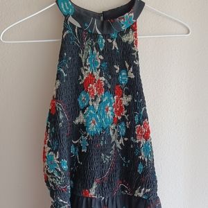 Long sleeveless floral summer dress 💙